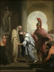 Chryseis kehrt zu ihrem Vater zurück, 1771